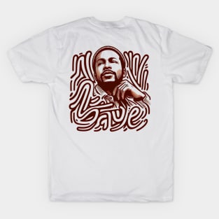 Marvin Gaye - grovy graphic T-Shirt